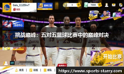 挑战巅峰：五对五篮球比赛中的巅峰对决